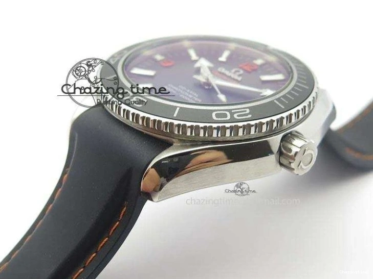 0118 Planet Ocean SS Bp Maker 45mm Black Bezel Orange Numbers On Black Rubber Strap A Popular 8220